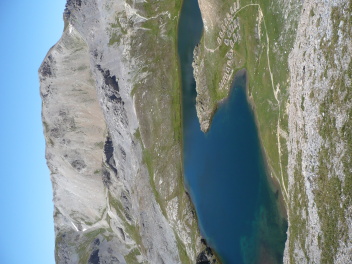 Lac Roburent depuis descente du col de la Scaletta #2