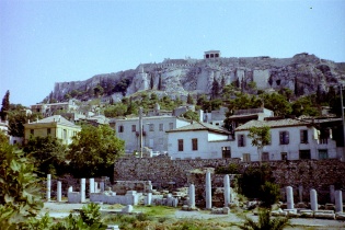 Temple à Athènes